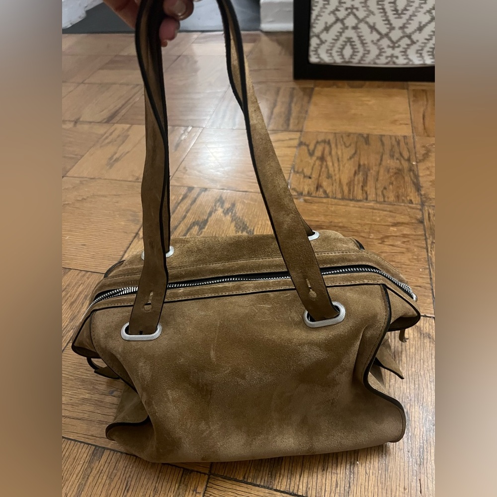 Suede rag and bone bag